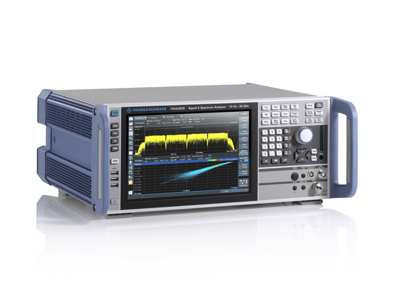 Os analisadores de espectro e sinal da Rohde & Schwarz, R&S FSV e R&S FSVA, expandiram a operação em frequência até 50 GHz 
